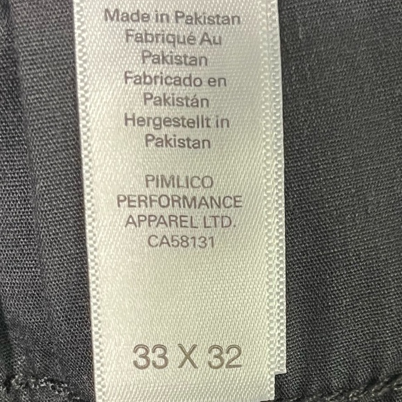 DUER Men’s L2X Relaxed Tapered Black Jeans Size 33W x 32L - Picture 4 of 14